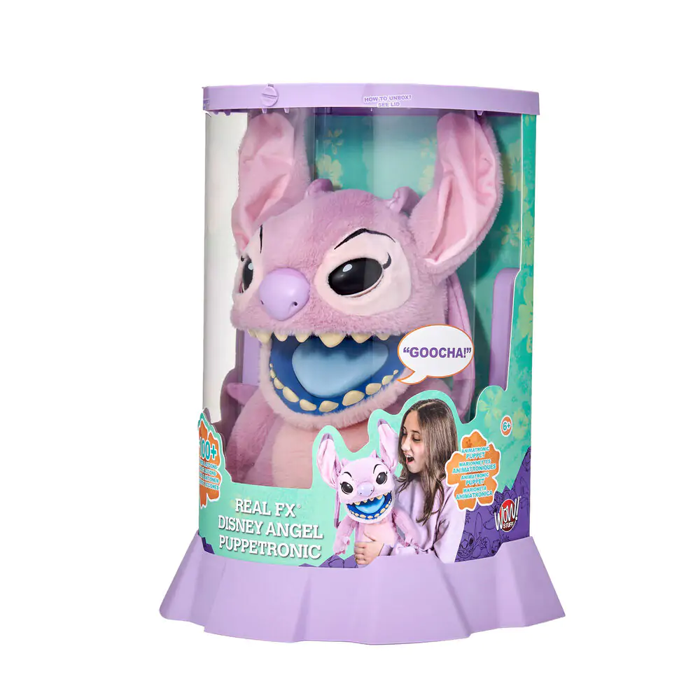 Disney Stitch Angel električna interaktivna lutka figurica 45 cm fotografija izdelka