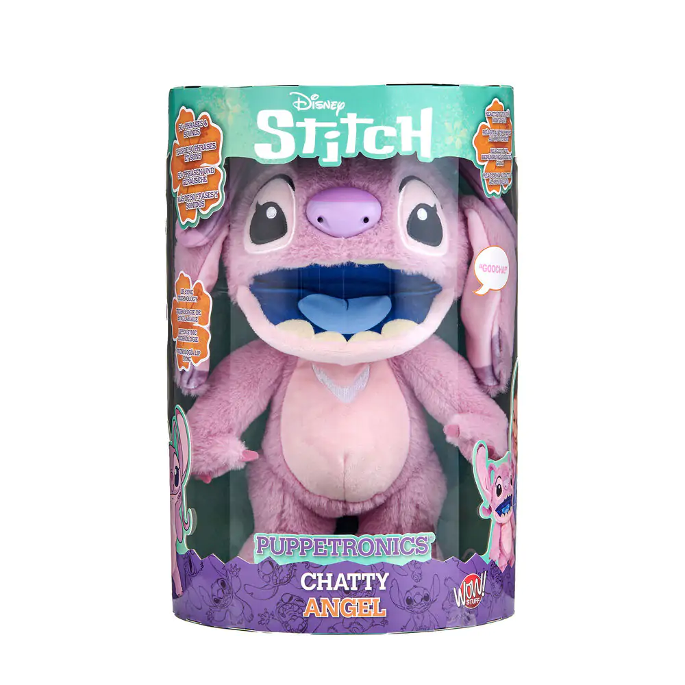 Disney Stitch Angel električna interaktivna lutka figura 30 cm fotografija izdelka