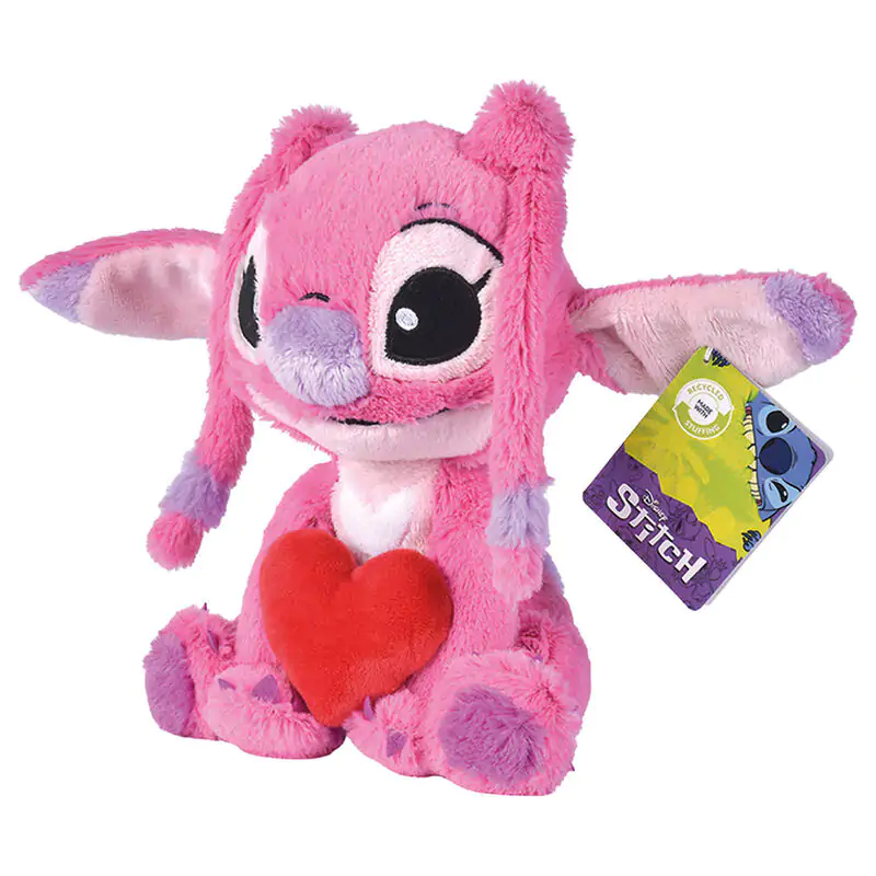 Disney Stitch Angel srce plišasta igrača 25 cm fotografija izdelka
