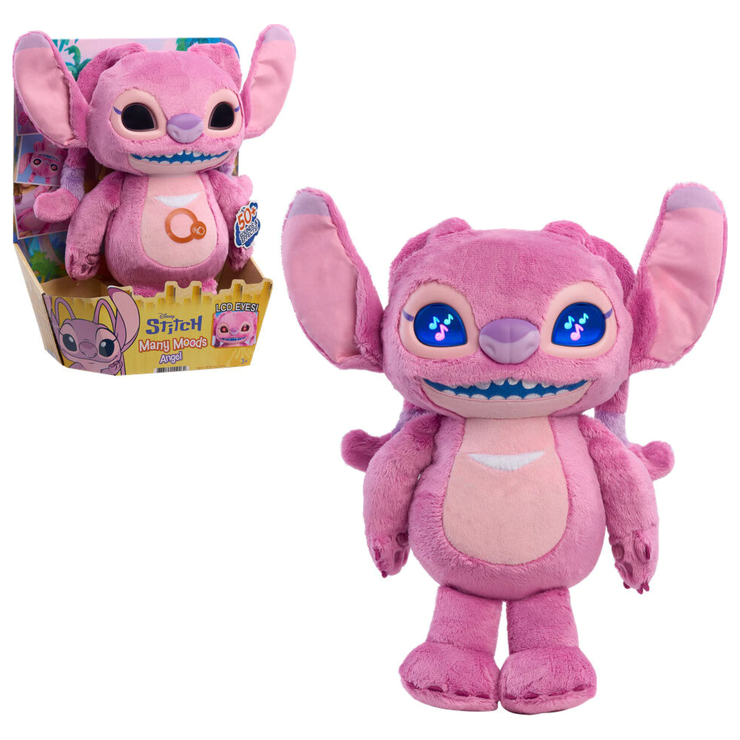Disney Stitch Angel interaktivna plišasta igrača fotografija izdelka