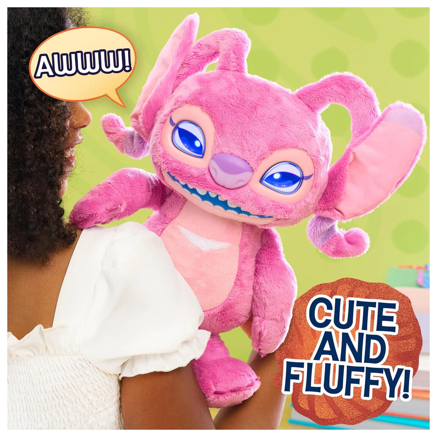 Disney Stitch Angel interaktivna plišasta igrača fotografija izdelka