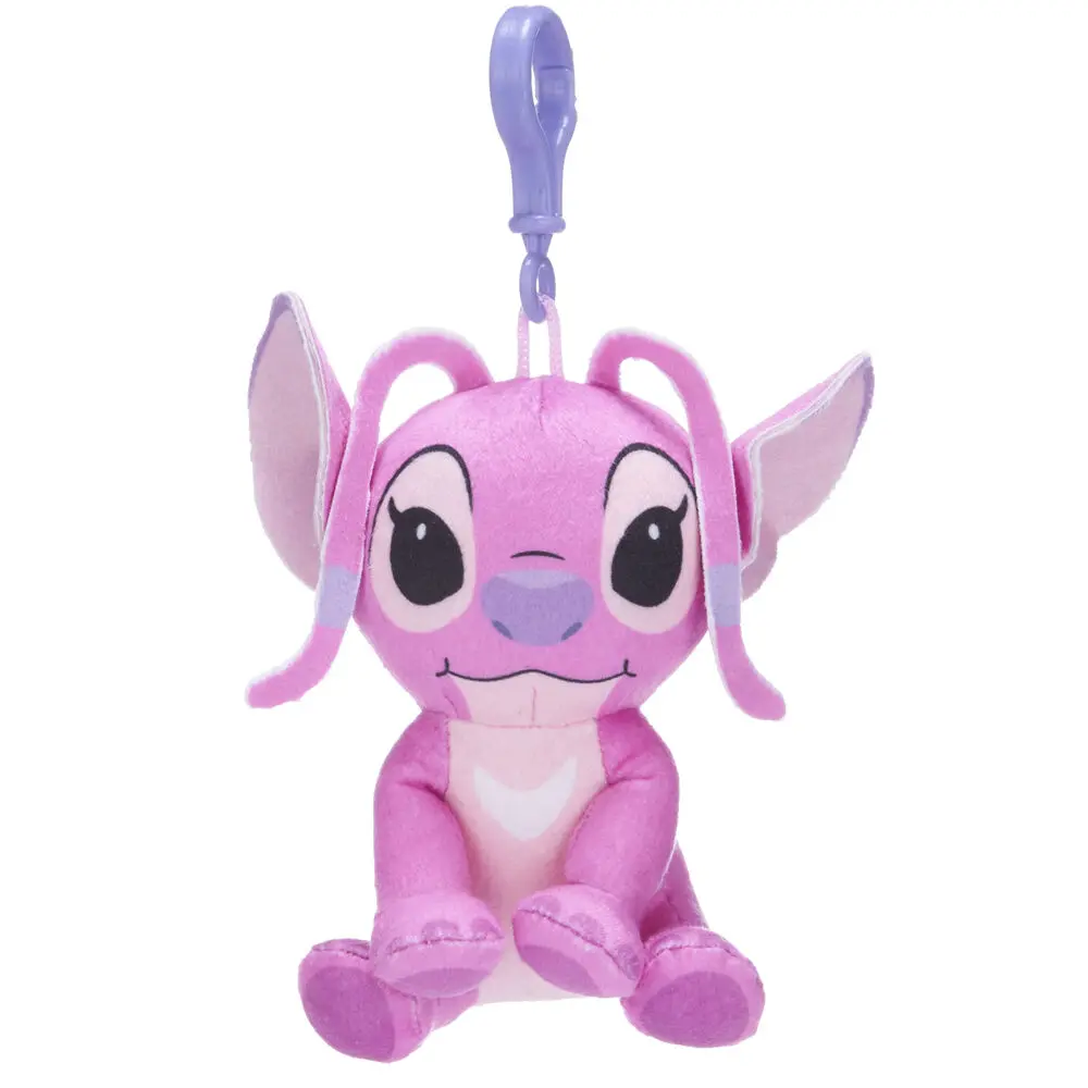 Disney Stitch Angel plišasta obesek za ključe 10 cm fotografija izdelka