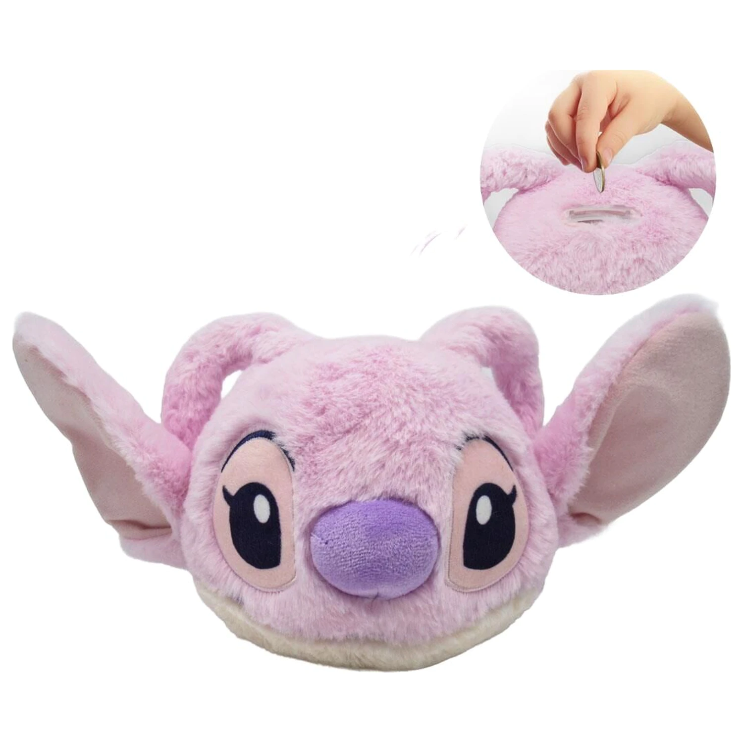 Disney Stitch Angel plišast hranilnik denarja fotografija izdelka