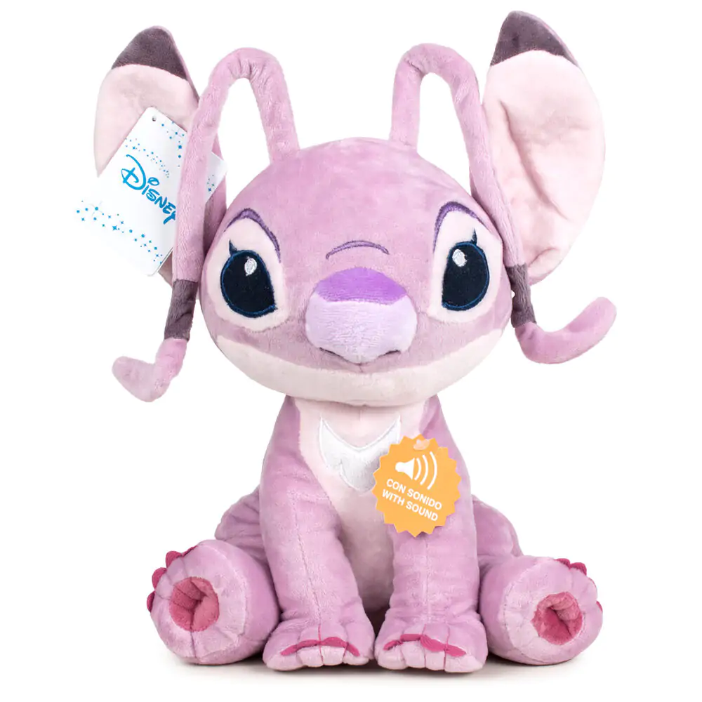 Disney Stitch Angel mehak plišasta igrača z zvokom 40 cm fotografija izdelka