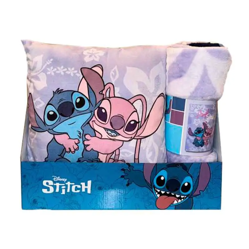 Disney Stitch & Angel polarna odeja + komplet blazin fotografija izdelka