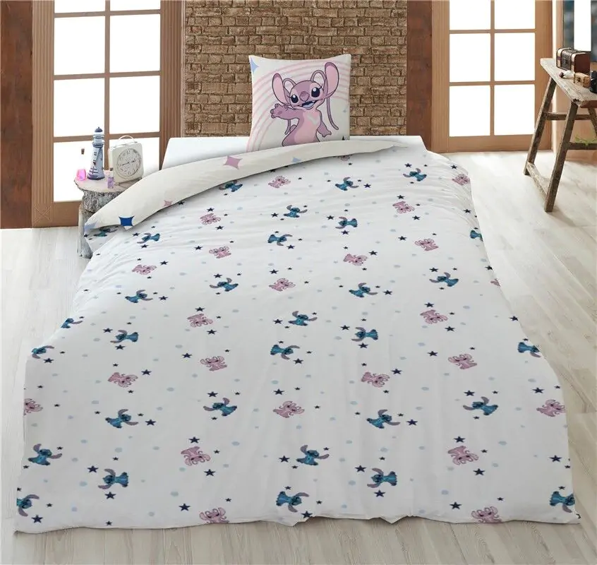 Disney Stitch & Angel policotton prevleka za odejo 90cm fotografija izdelka