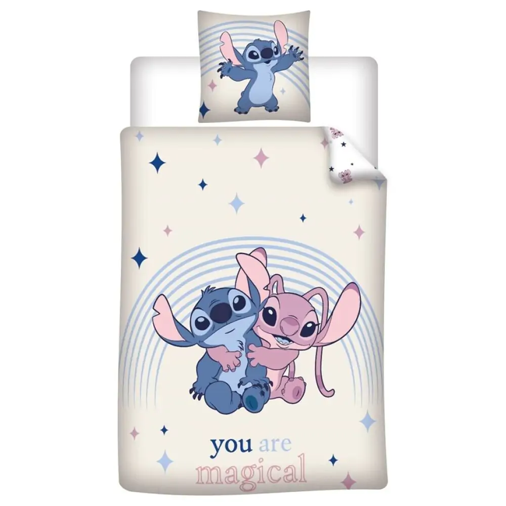 Disney Stitch & Angel policotton prevleka za odejo 90cm fotografija izdelka