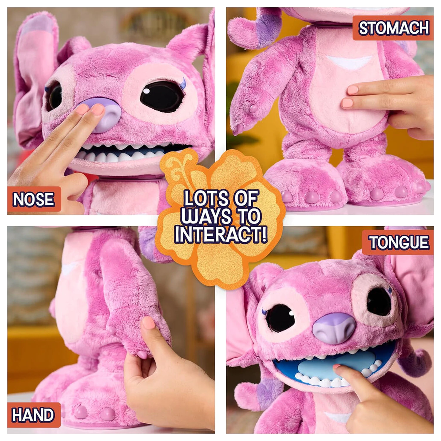 Disney Stitch Angel Ultimate Interactive plišasta igrača fotografija izdelka