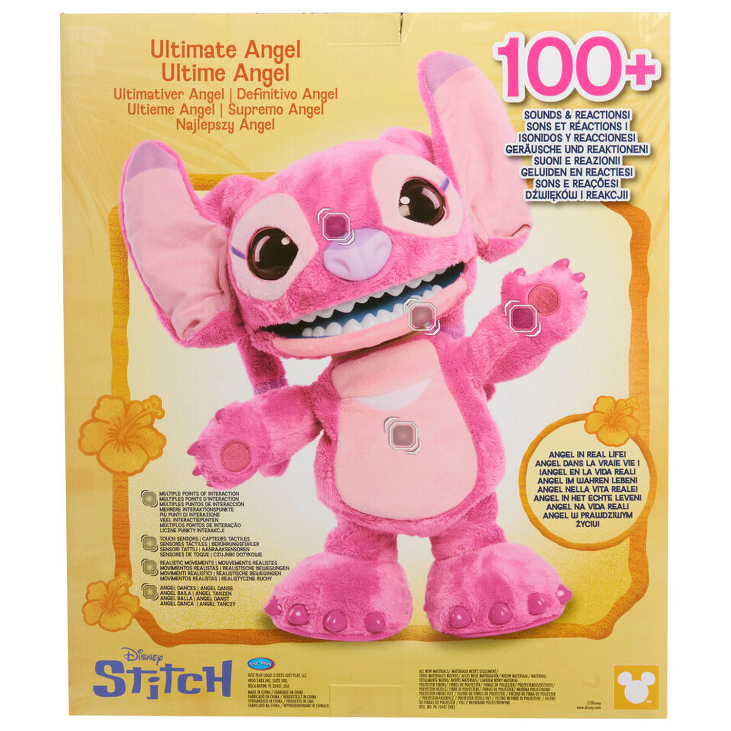 Disney Stitch Angel Ultimate Interactive plišasta igrača fotografija izdelka