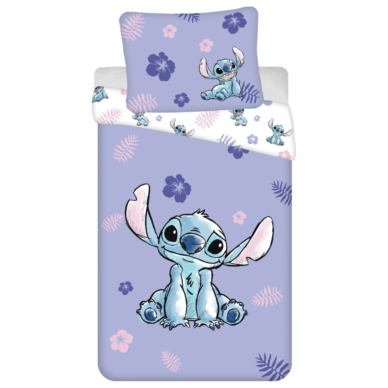 Disney Stitch Blooming prevleka za odejo fotografija izdelka