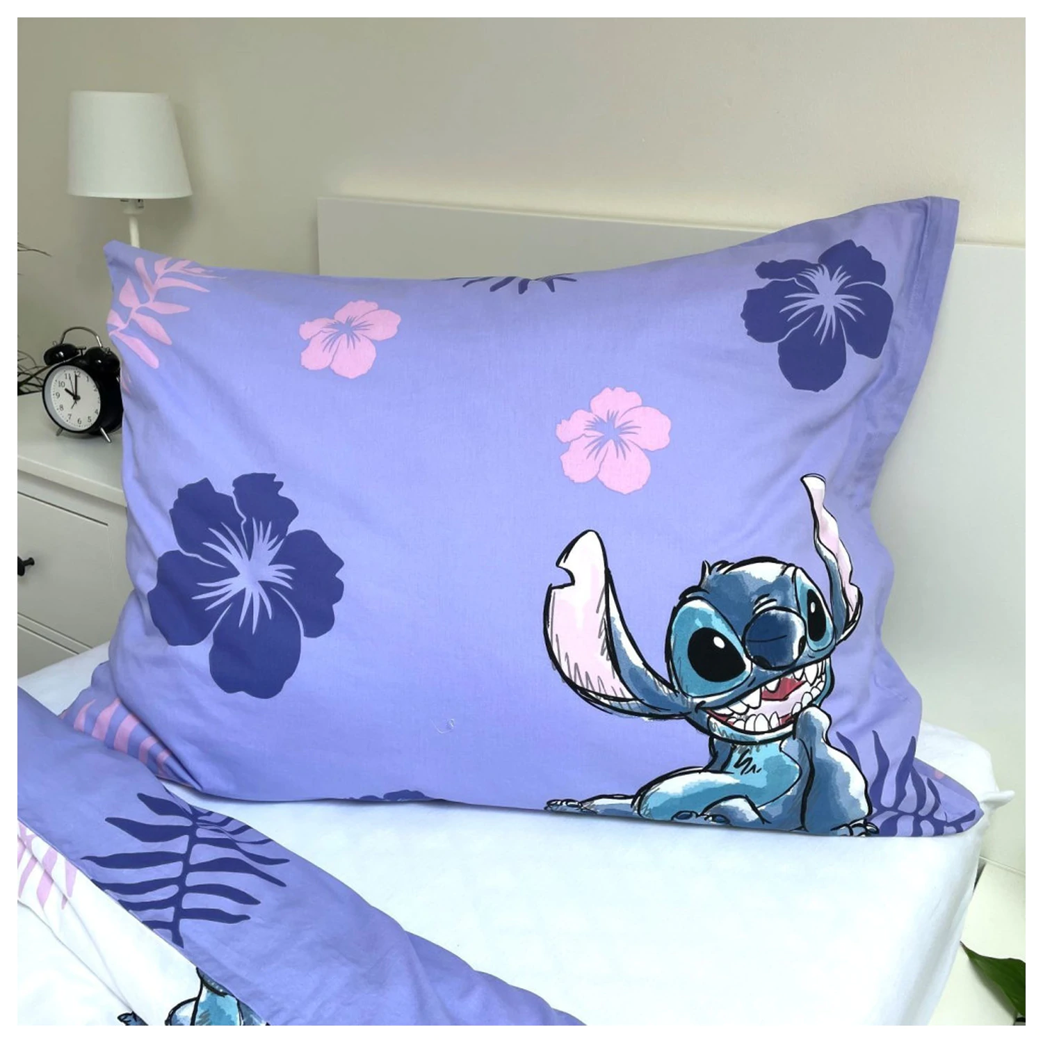 Disney Stitch Blooming prevleka za odejo fotografija izdelka