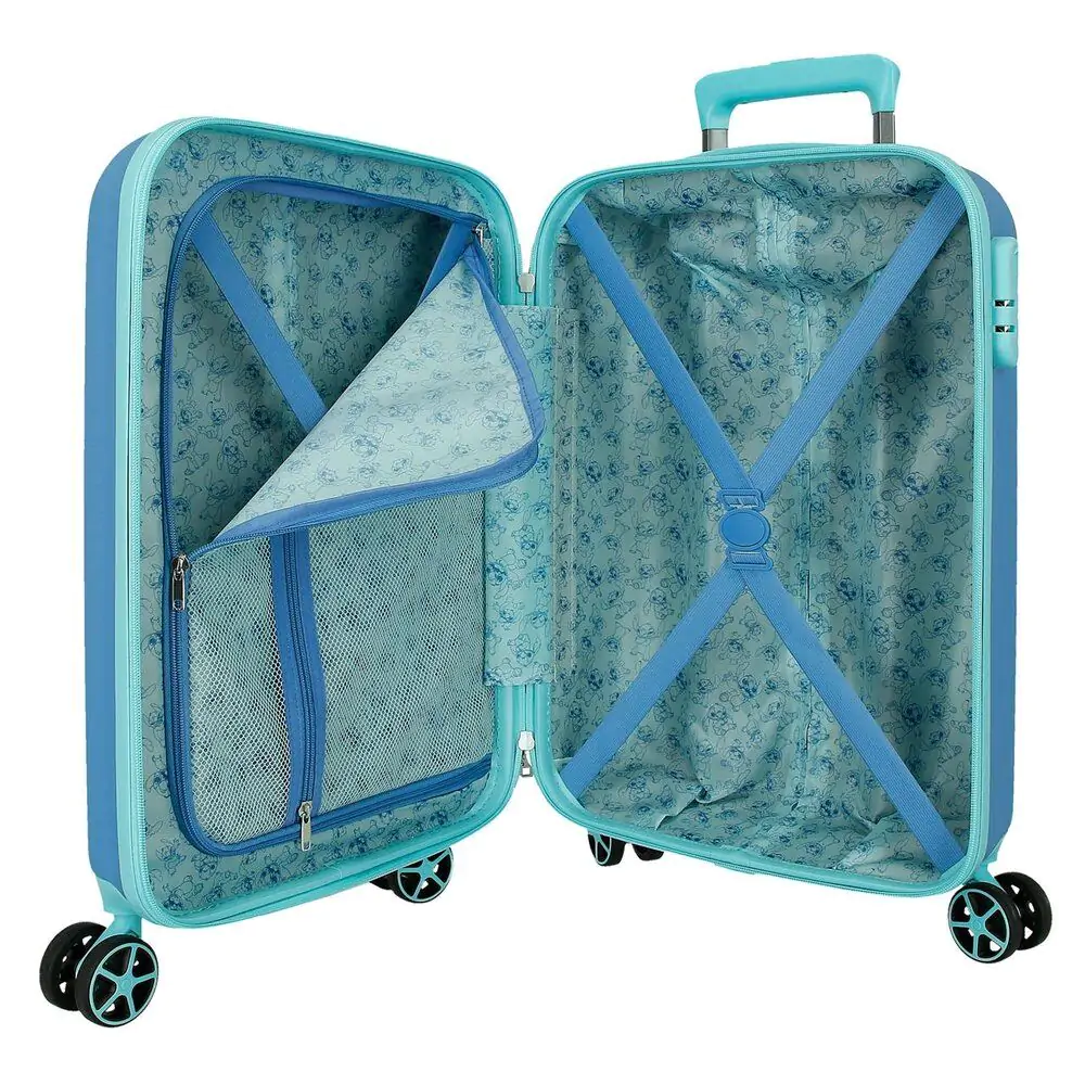 Disney Stitch Blue ABS trolley kovček 55 cm fotografija izdelka