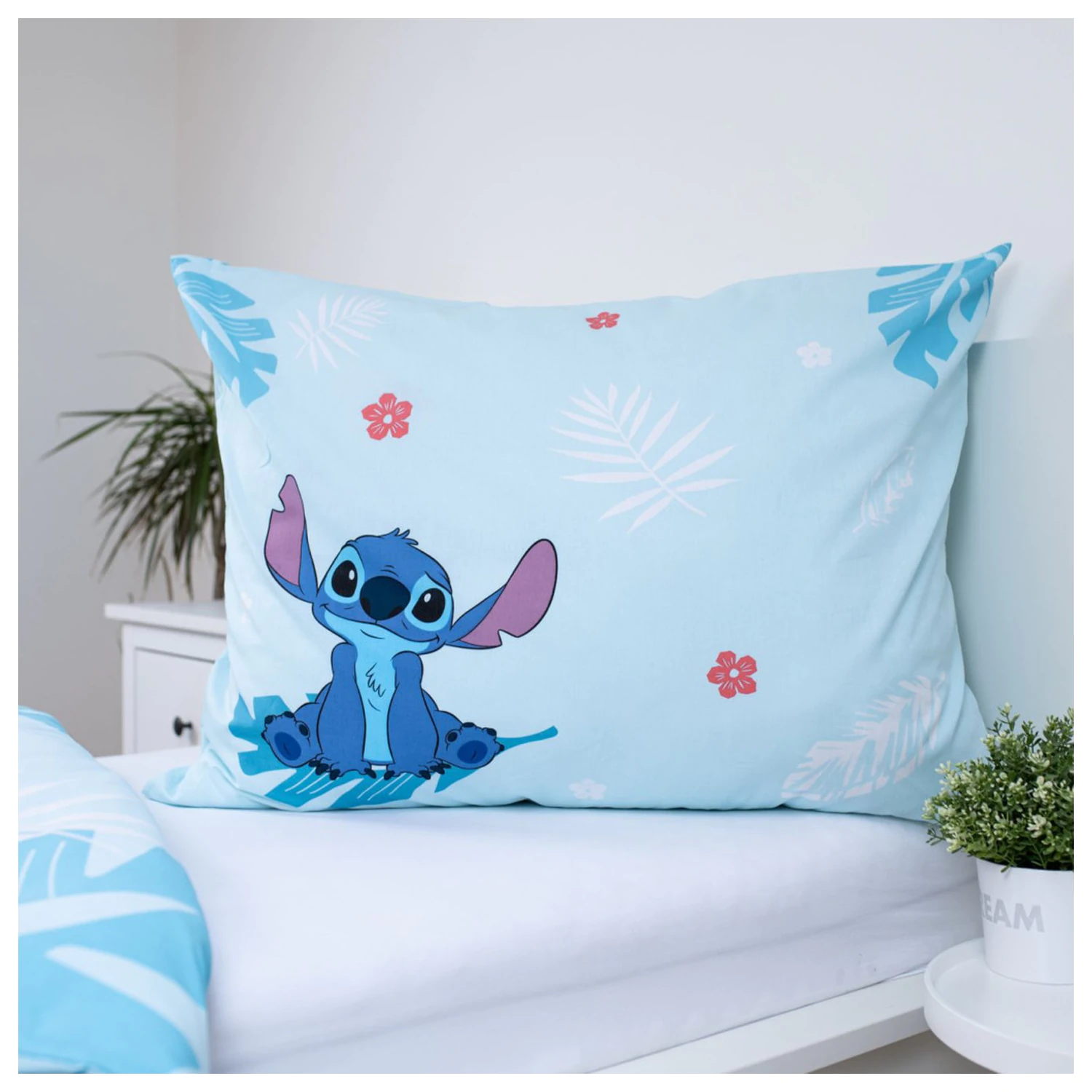 Disney Stitch modra prevleka za odejo fotografija izdelka