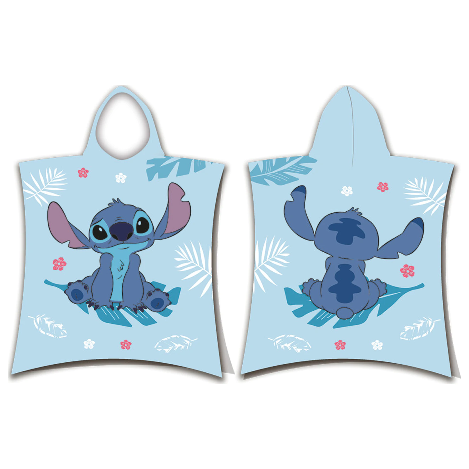Disney Stitch Modra pončo brisača za plažo fotografija izdelka