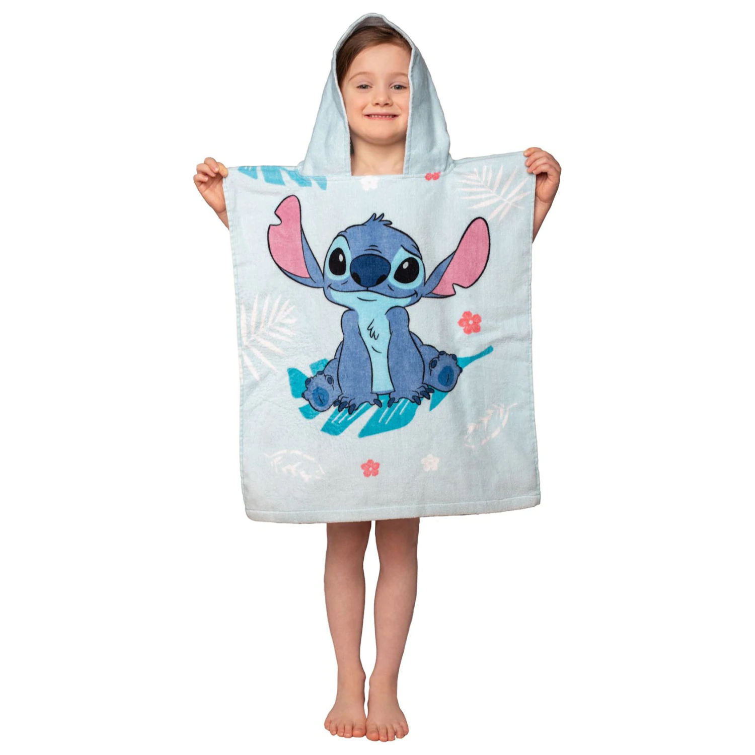 Disney Stitch Modra pončo brisača za plažo fotografija izdelka