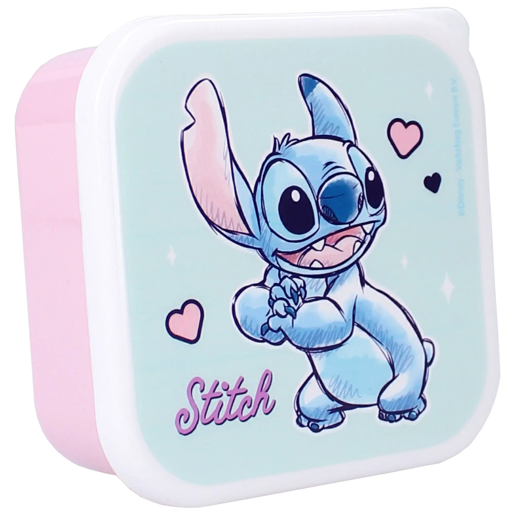 Disney Stitch Bon Appetit! Škatla za prigrizke (3v1) fotografija izdelka