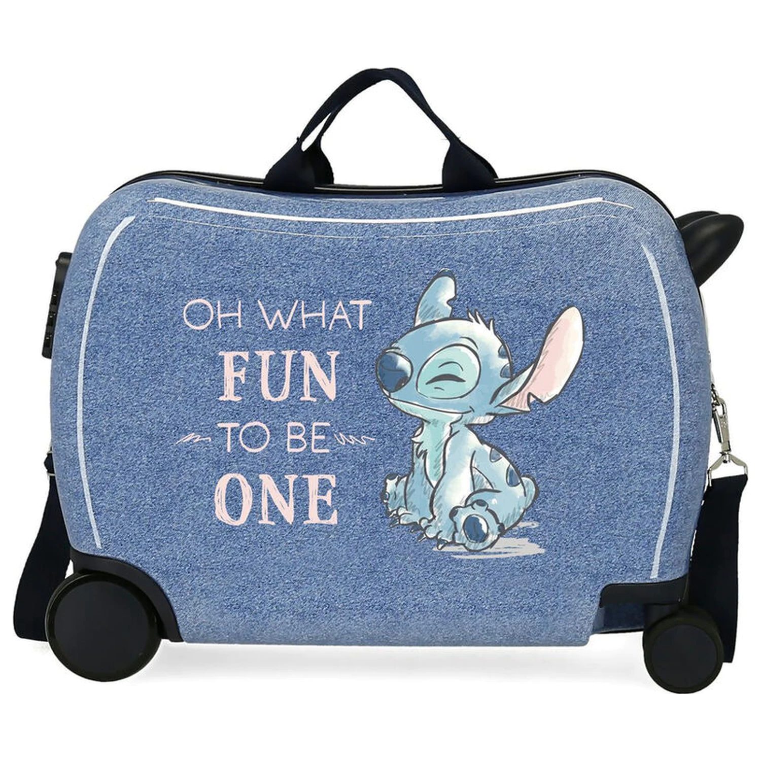 Disney Stitch Dance It Out ABS potovalni kovček na kolesih 50cm fotografija izdelka