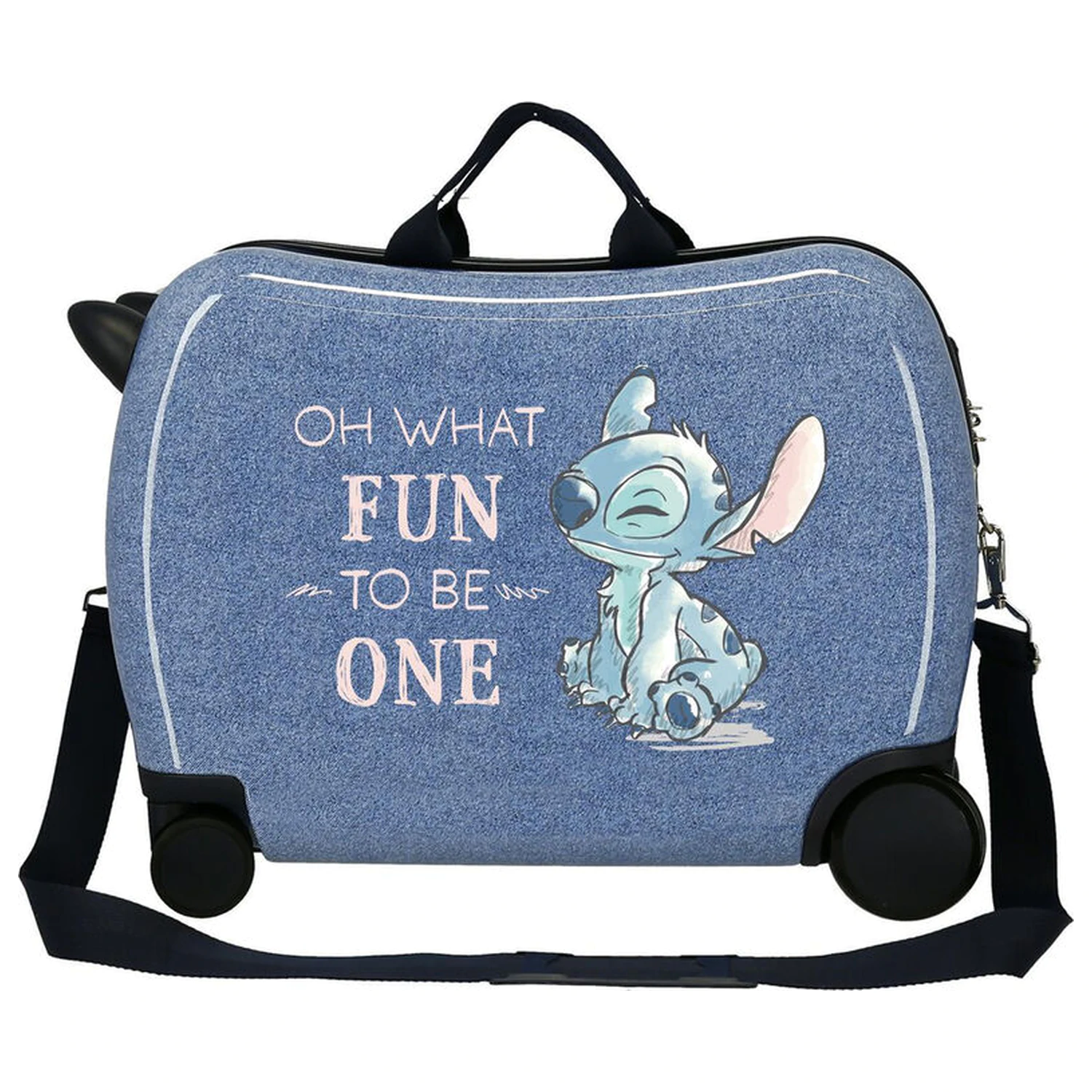 Disney Stitch Dance It Out ABS potovalni kovček na kolesih 50cm fotografija izdelka