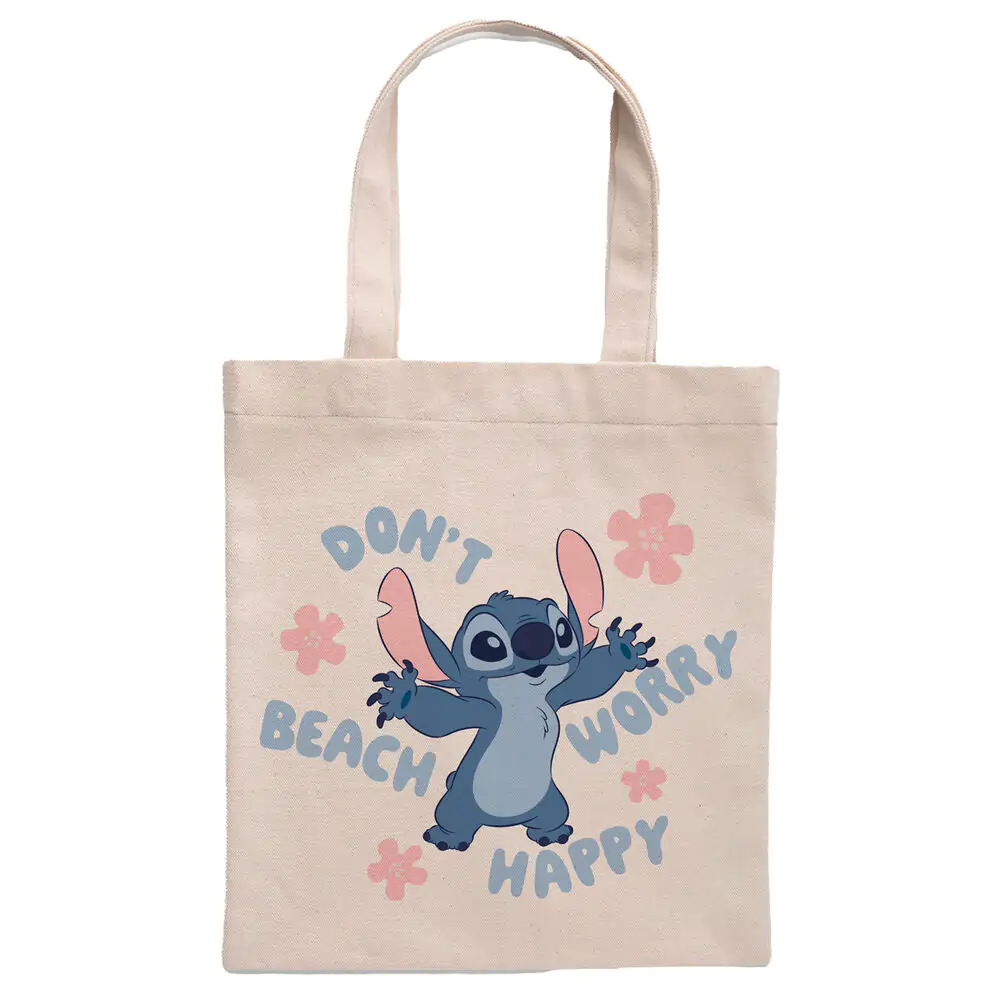 Disney Stitch Don't Worry Beach Happy nakupovalna torba fotografija izdelka