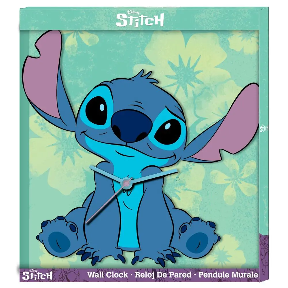 Disney Stitch stenska ura fotografija izdelka