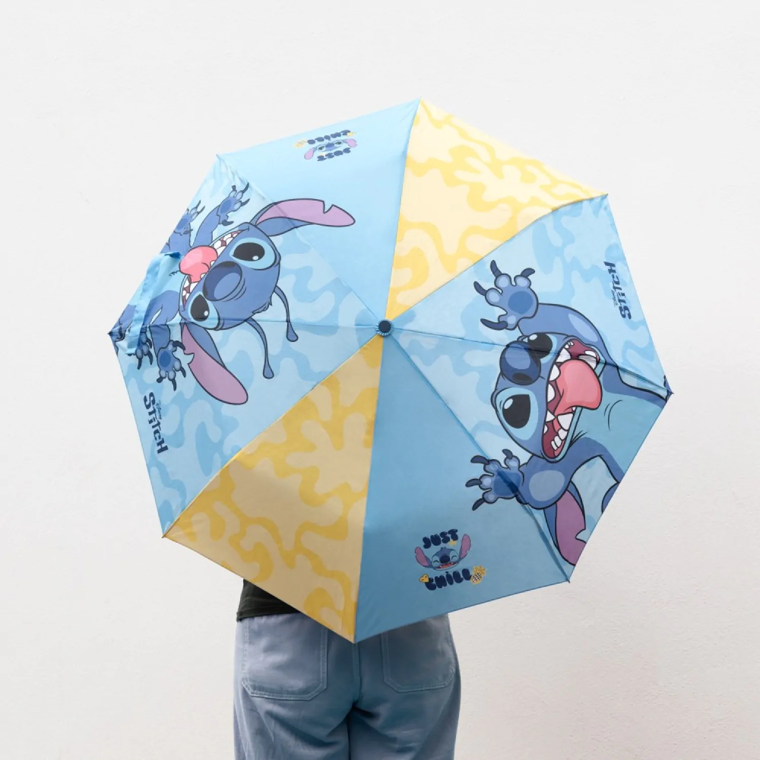 Disney Stitch Foodie zložljiv dežnik fotografija izdelka