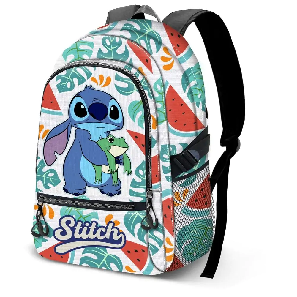 Disney Stitch žaba prilagodljiv nahrbtnik 44 cm fotografija izdelka