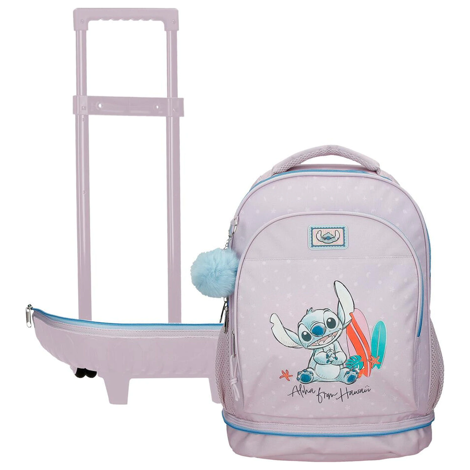 Disney Stitch From Hawaii izvlečni kompaktni voziček 43 cm fotografija izdelka