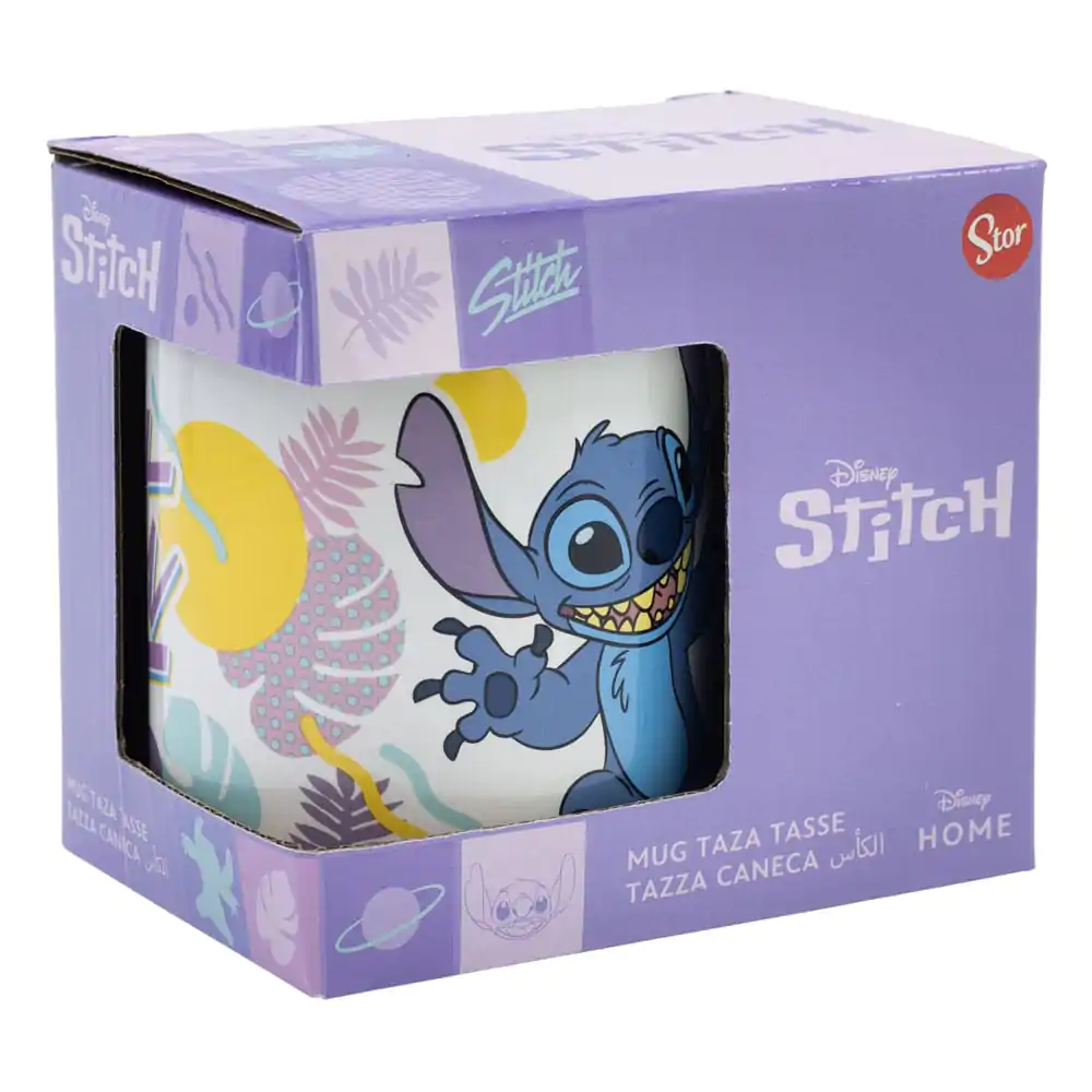 Disney Stitch Hawaian Flower Keramični Vrček 325 ml fotografija izdelka