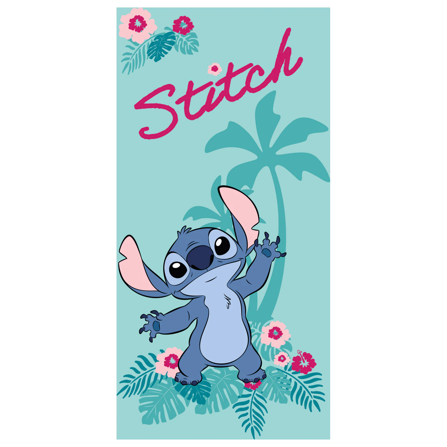 Disney Stitch Hawaii brisača za kopanje, brisača za plažo fotografija izdelka