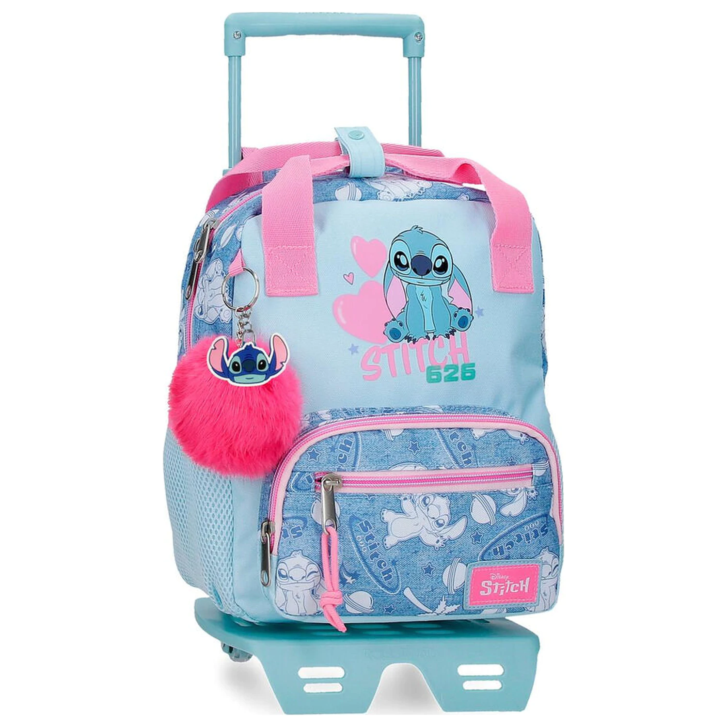 Disney Stitch Hearts voziček 28cm fotografija izdelka