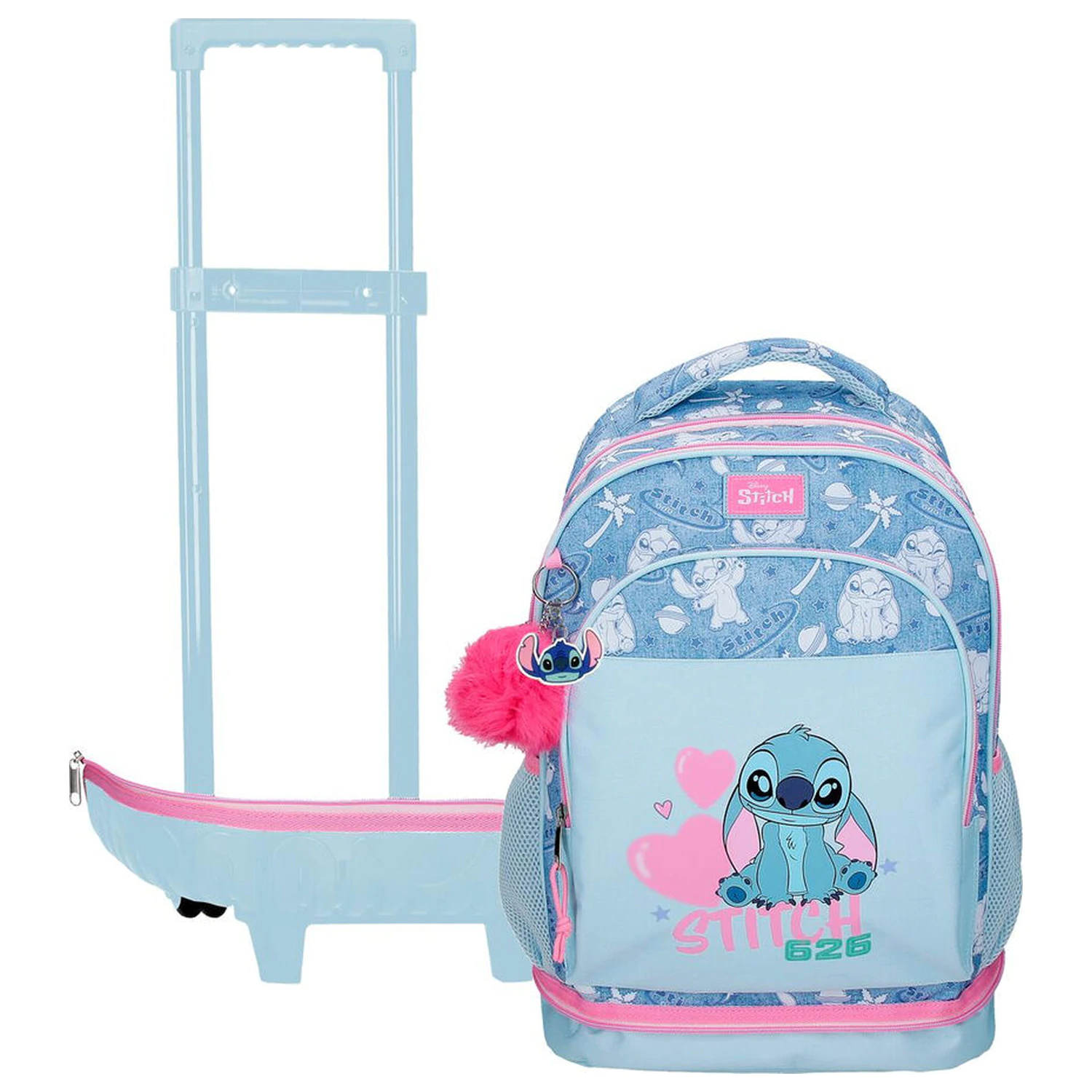 Disney Stitch Hearts extraible kompakten voziček 43cm fotografija izdelka