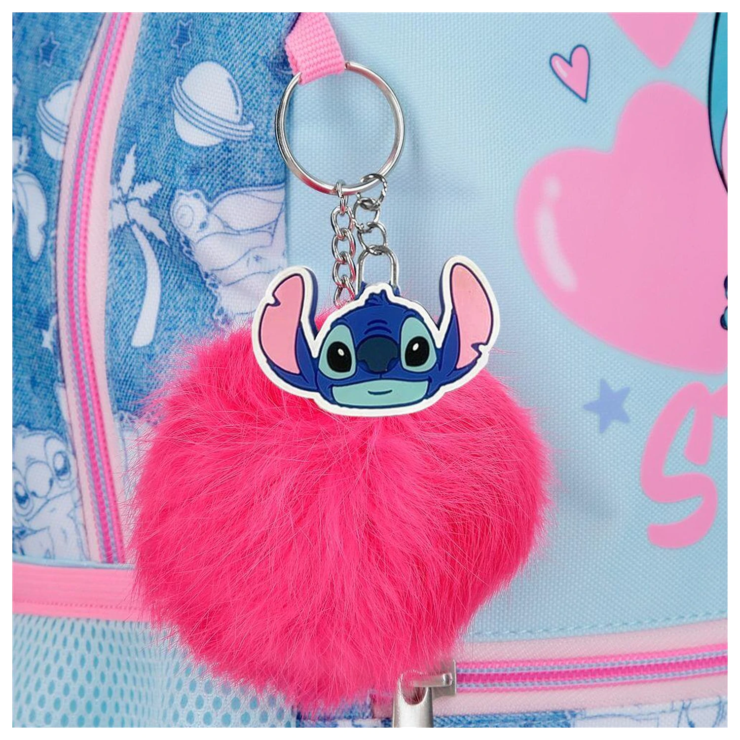 Disney Stitch Hearts telovadna torba 46cm fotografija izdelka
