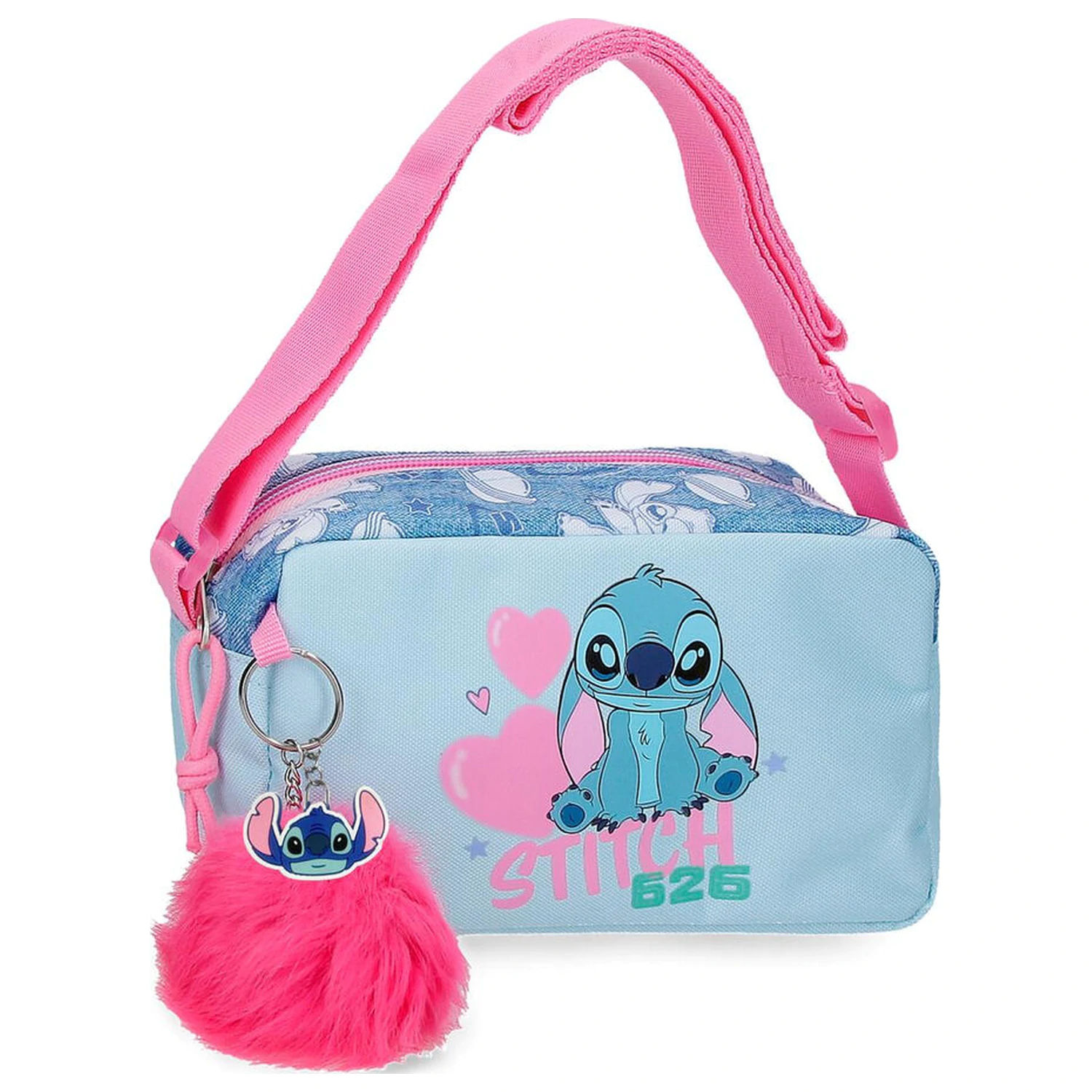 Disney Stitch Hearts torba za čez ramo fotografija izdelka
