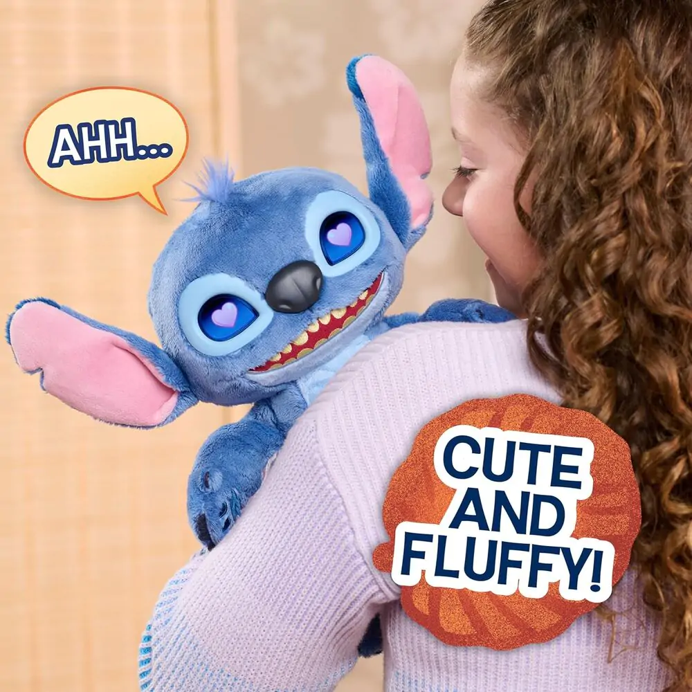 Disney Stitch interaktivna plišasta igrača 30 cm fotografija izdelka