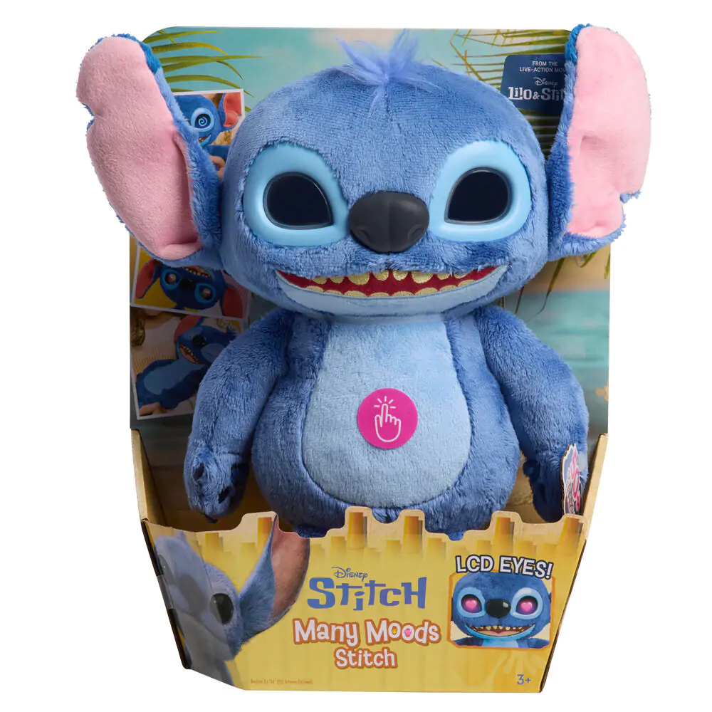 Disney Stitch interaktivna plišasta igrača 30 cm fotografija izdelka