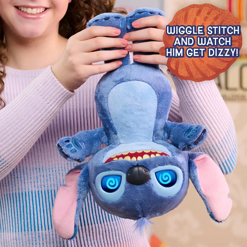 Disney Stitch interaktivna plišasta igrača 30 cm fotografija izdelka