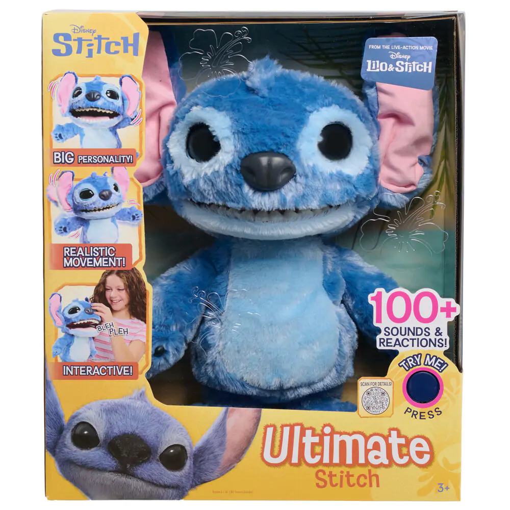 Disney Stitch interaktivna plišasta igrača fotografija izdelka