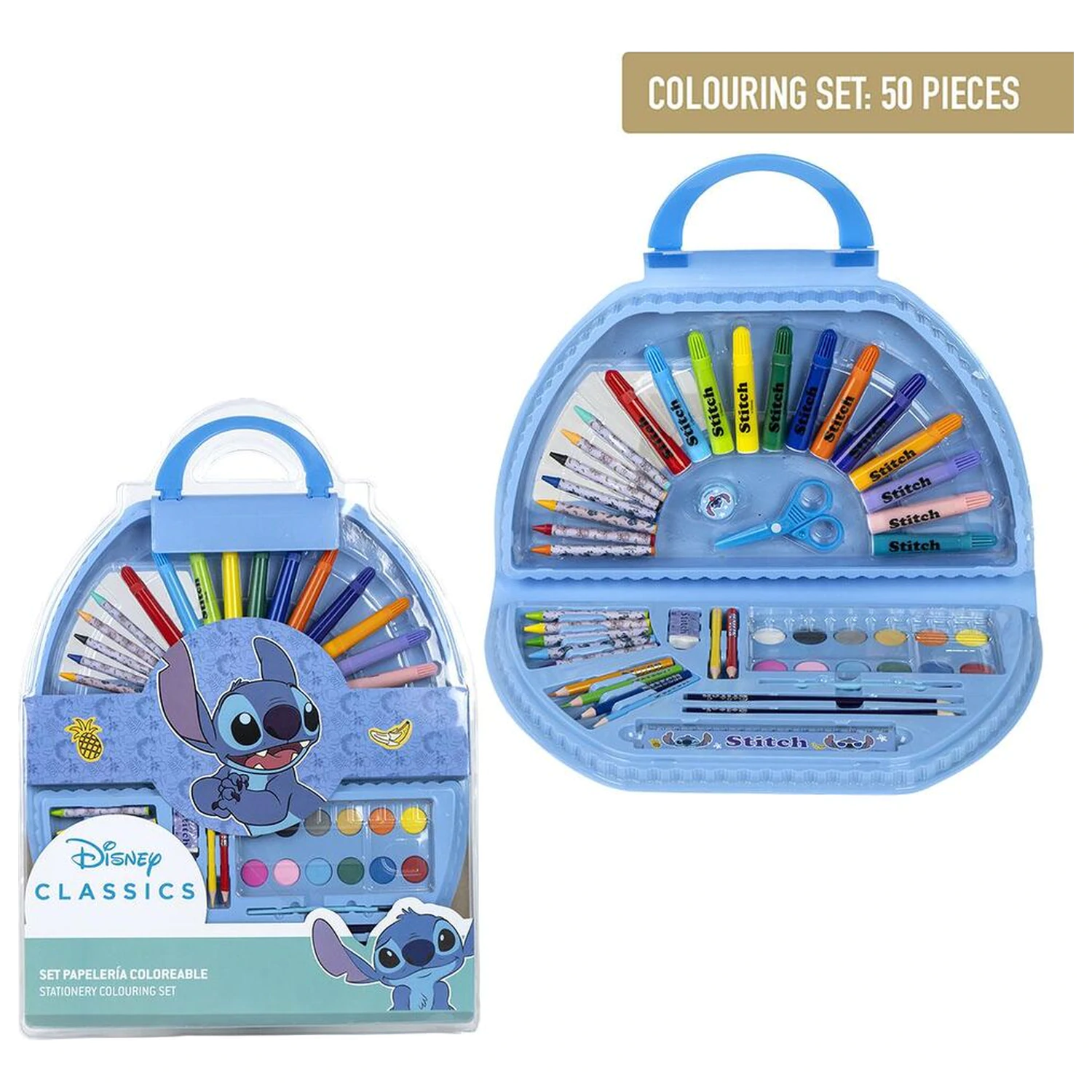 Disney Stitch Set pisarniškega materiala 50 kosov fotografija izdelka