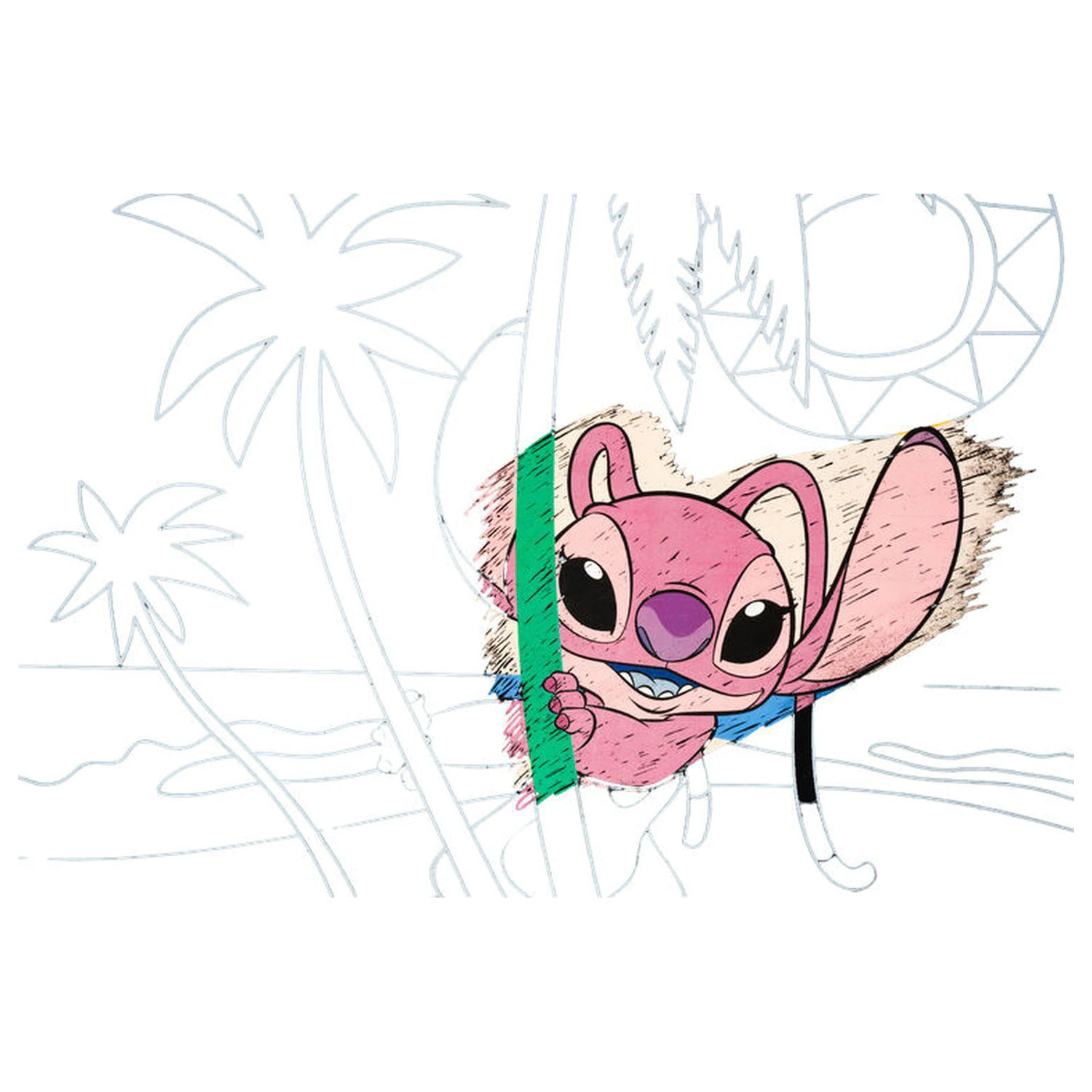 Disney Stitch set za praskanje fotografija izdelka