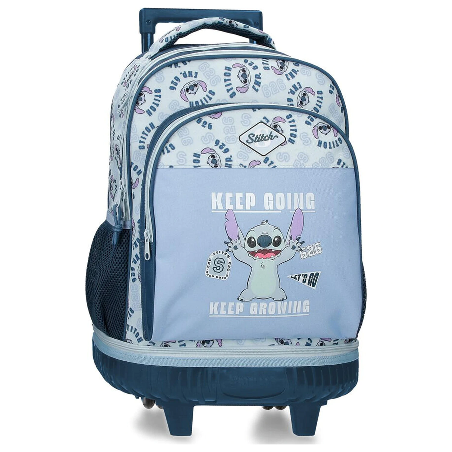 Disney Stitch Keep Going izvlečni kompaktni voziček 43cm fotografija izdelka