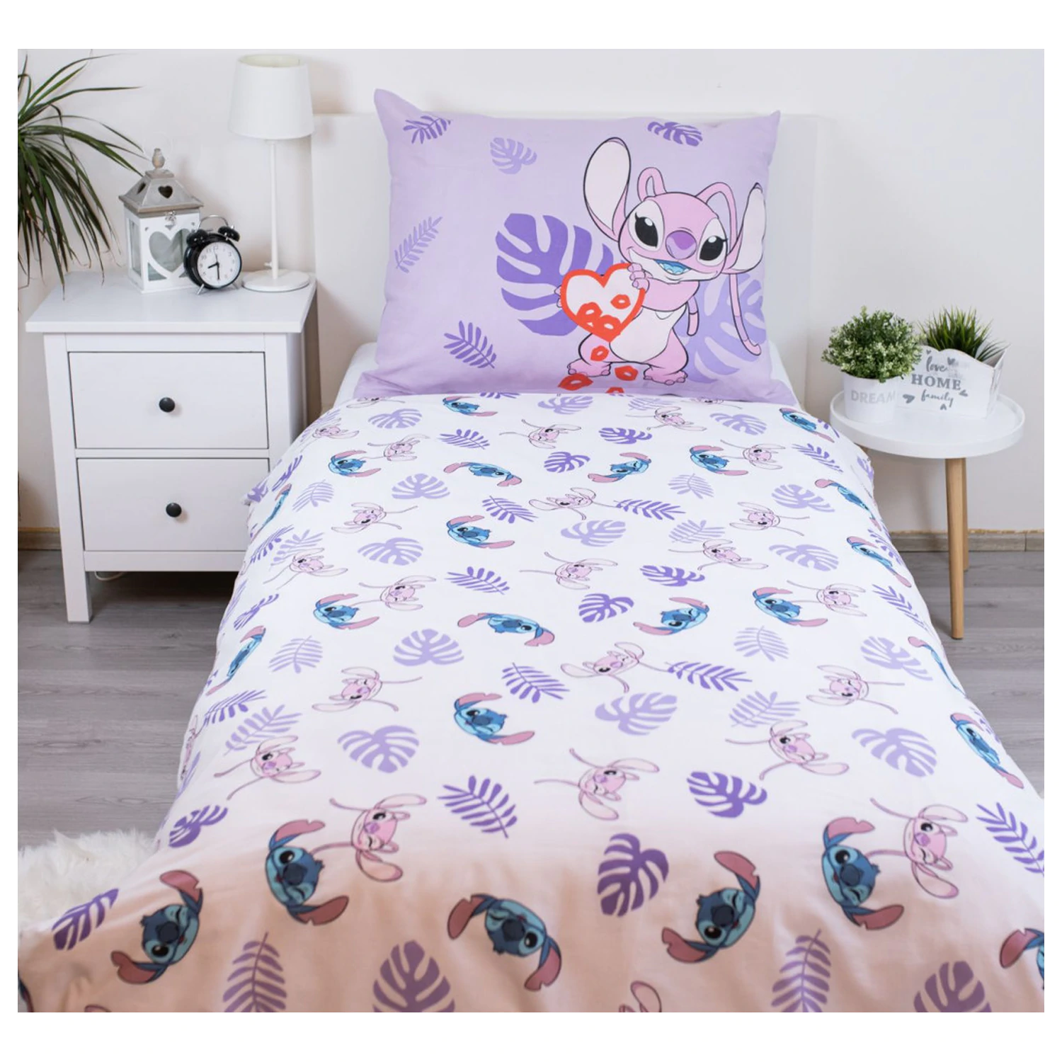 Disney Stitch Kiss prevleka za odejo fotografija izdelka
