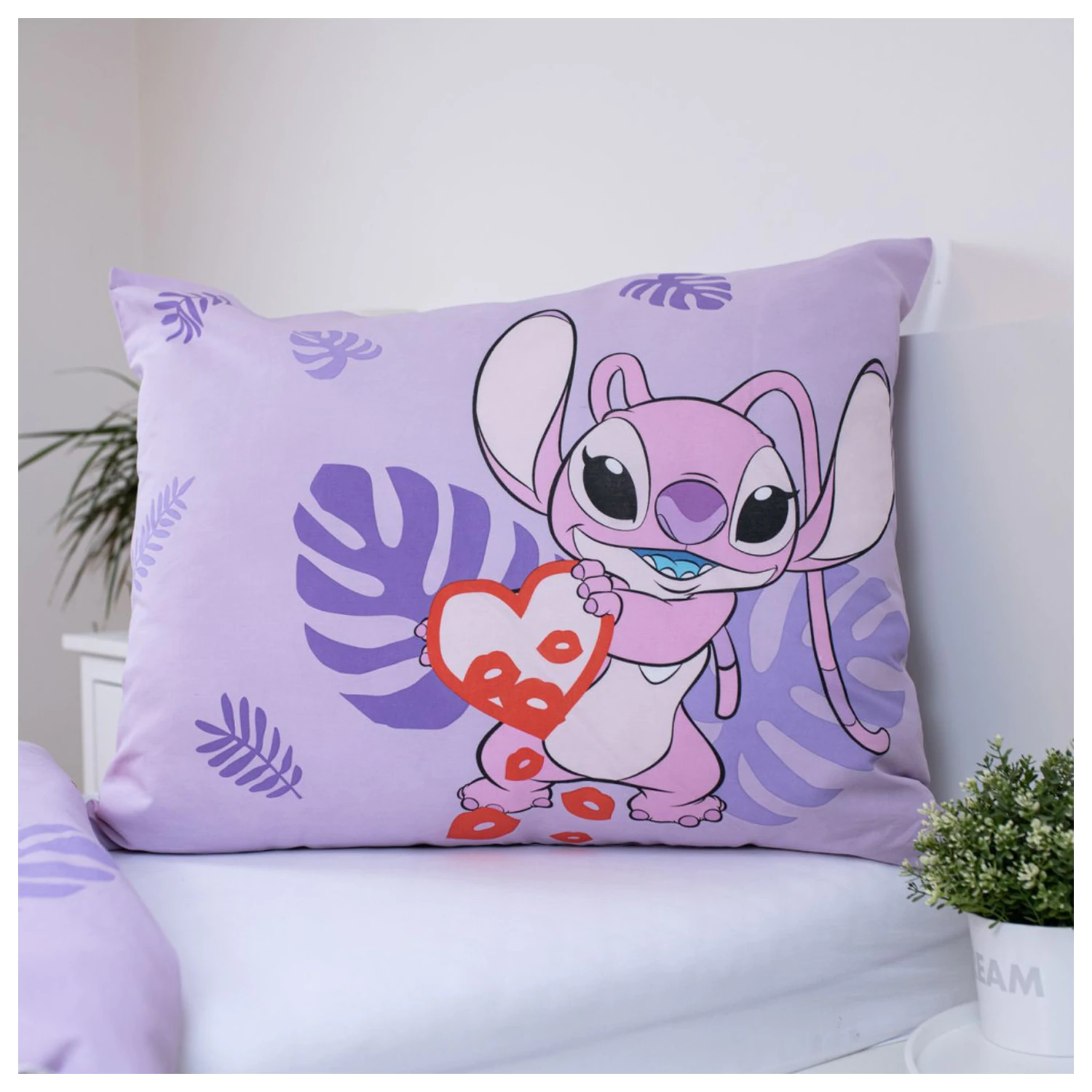 Disney Stitch Kiss prevleka za odejo fotografija izdelka