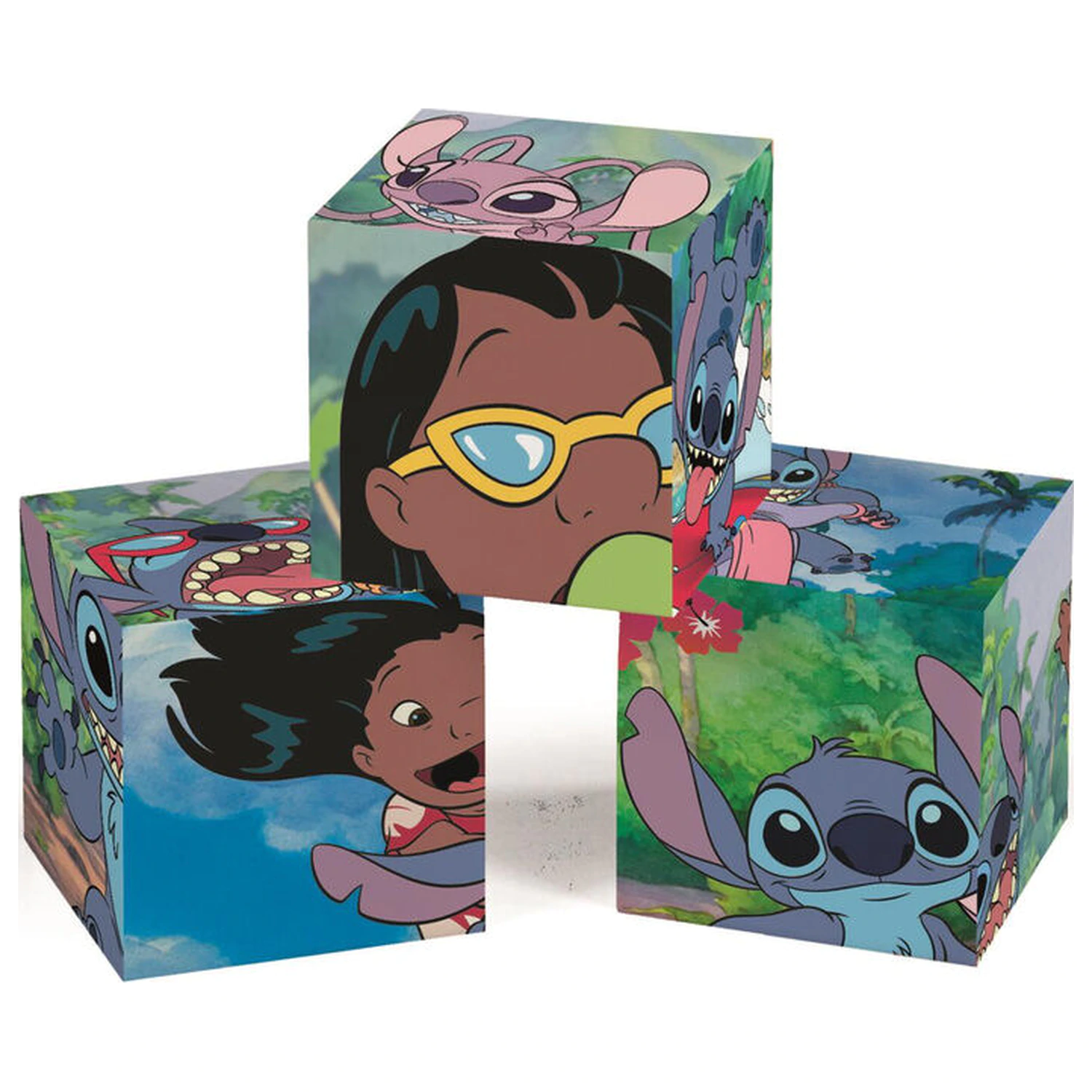 Disney Stitch kocke sestavljanka 12 kosov fotografija izdelka
