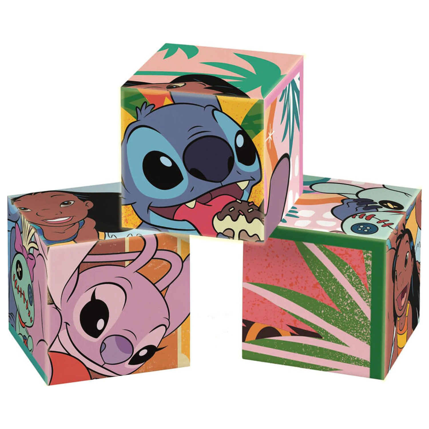 Disney Stitch kocke sestavljanka 6 kosov fotografija izdelka