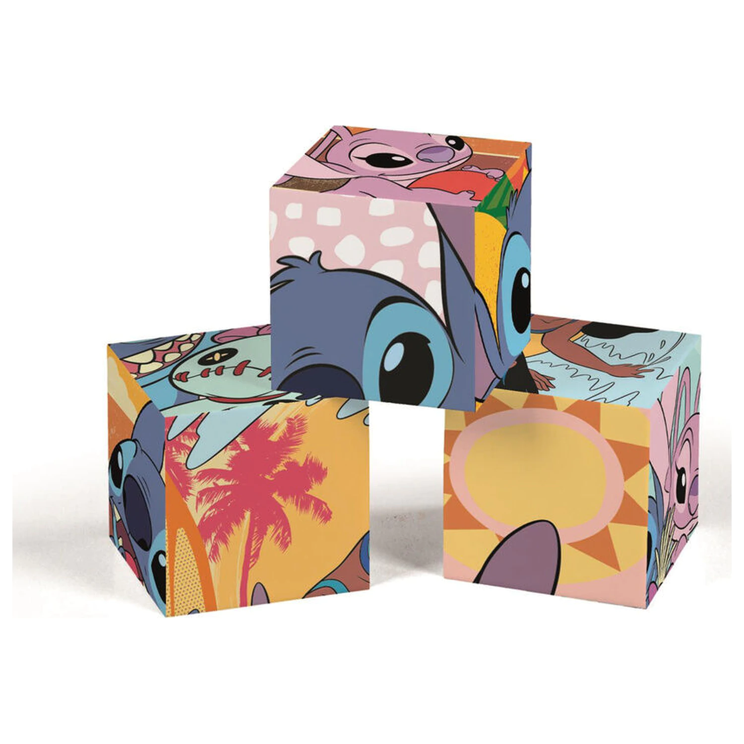 Disney Stitch kocke sestavljanka 6 kosov fotografija izdelka