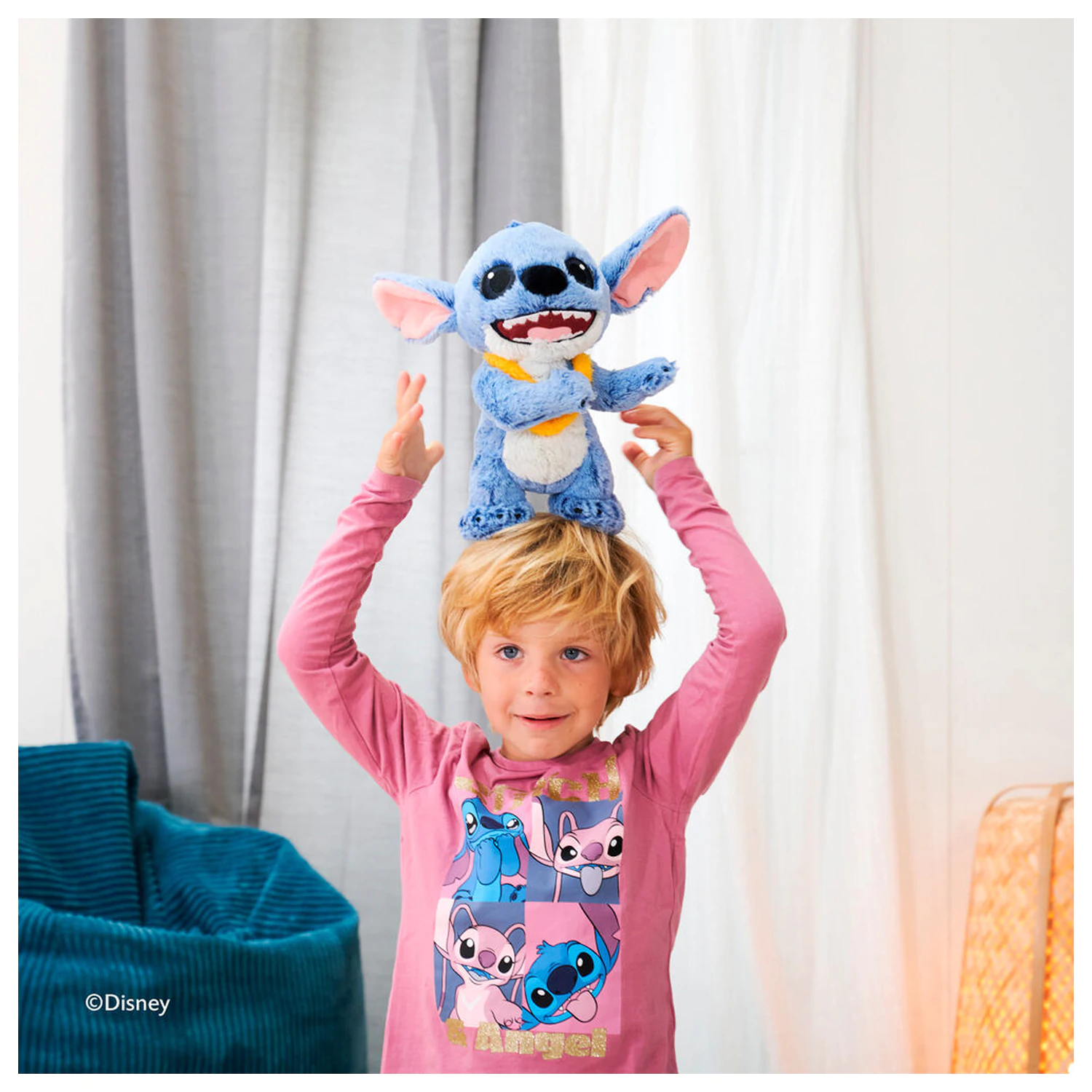 Disney Stitch Lei The Movie plišasta igrača 60 cm fotografija izdelka