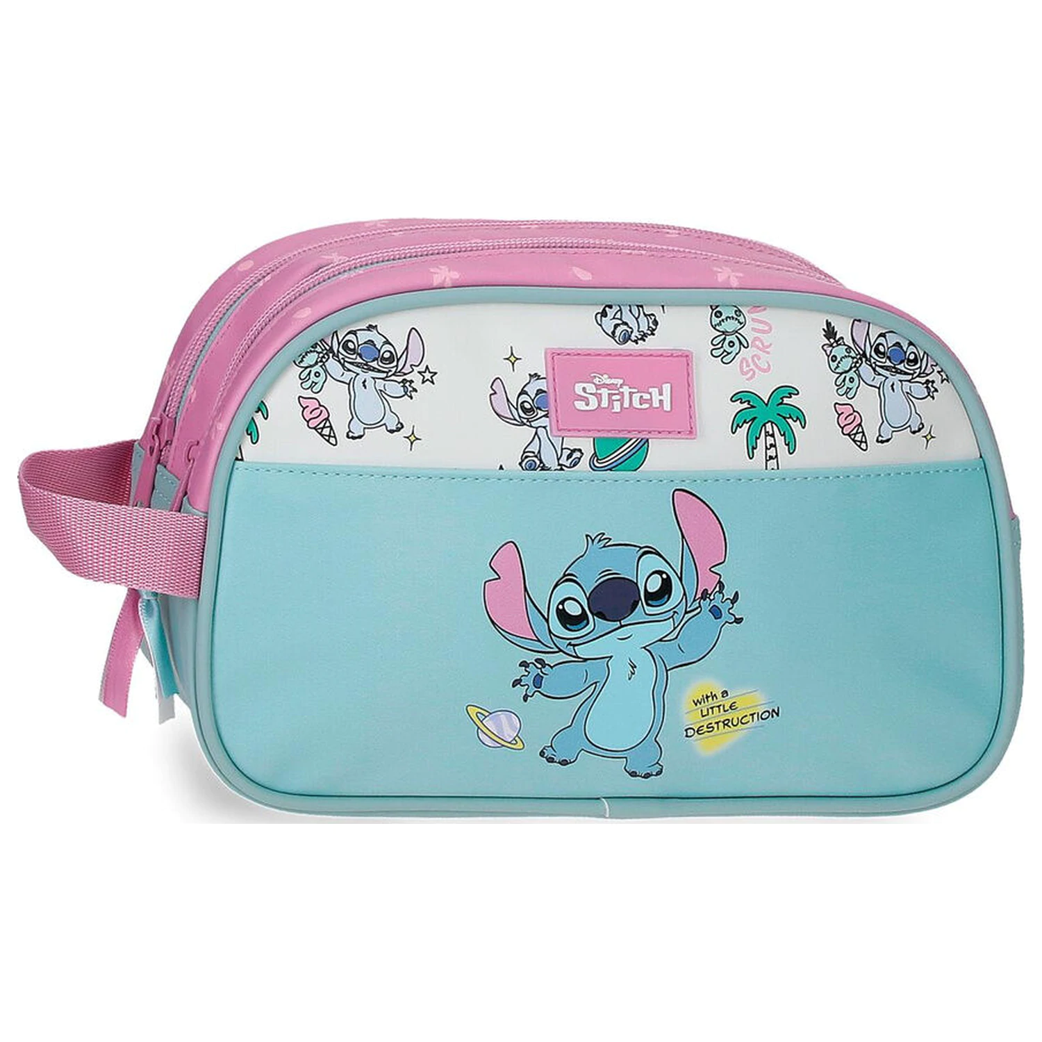 Disney Stitch Mali uničevalni prilagodljiv kovček za ličila fotografija izdelka