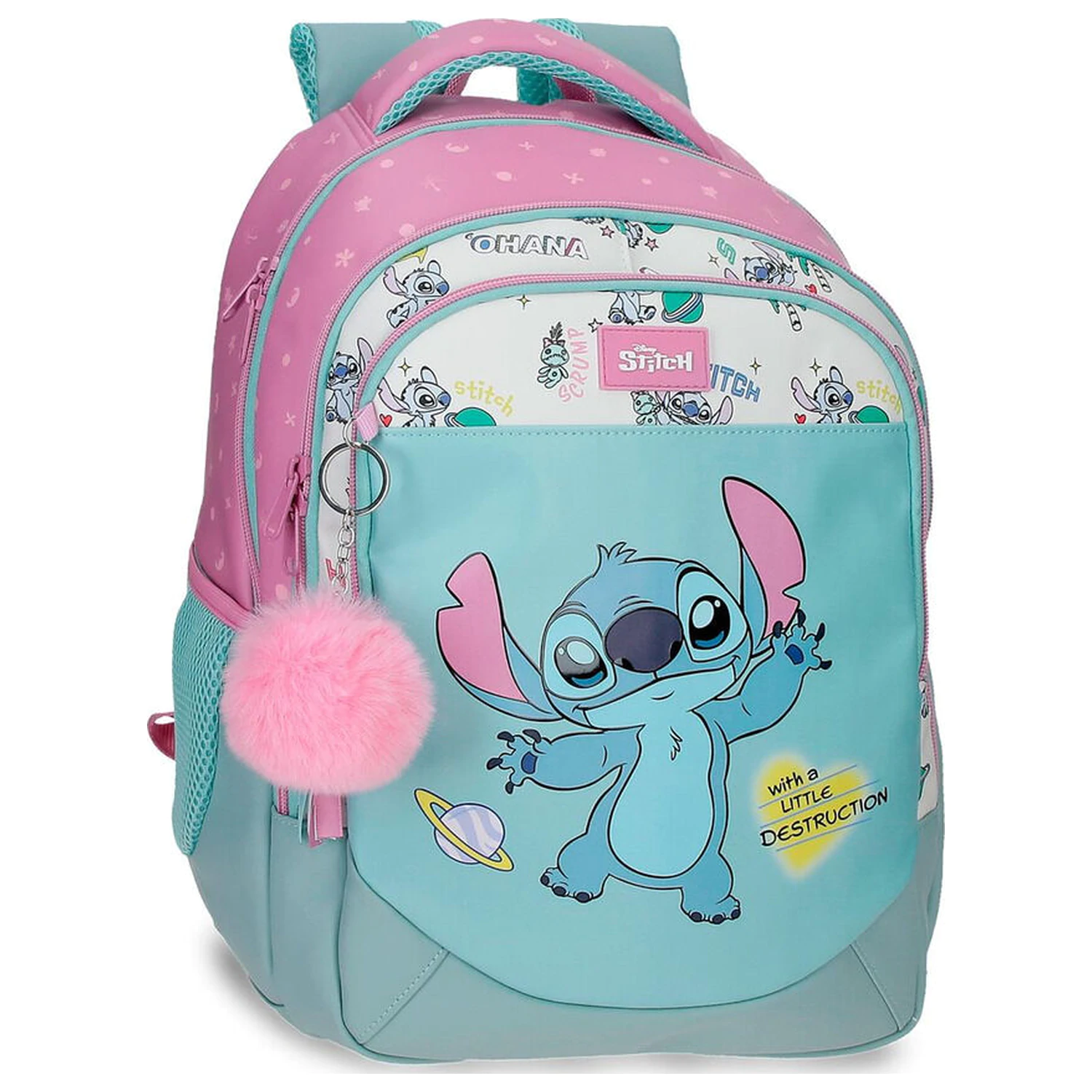 Disney Stitch Mali razdelek prilagodljiv nahrbtnik 42cm fotografija izdelka