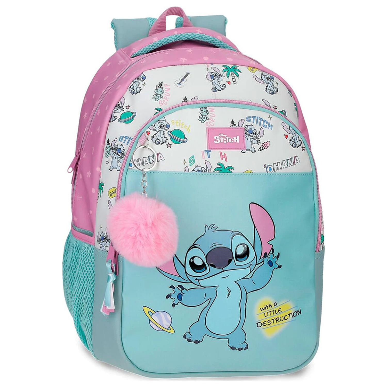Disney Stitch Mali razdelek prilagodljiv nahrbtnik 42cm fotografija izdelka