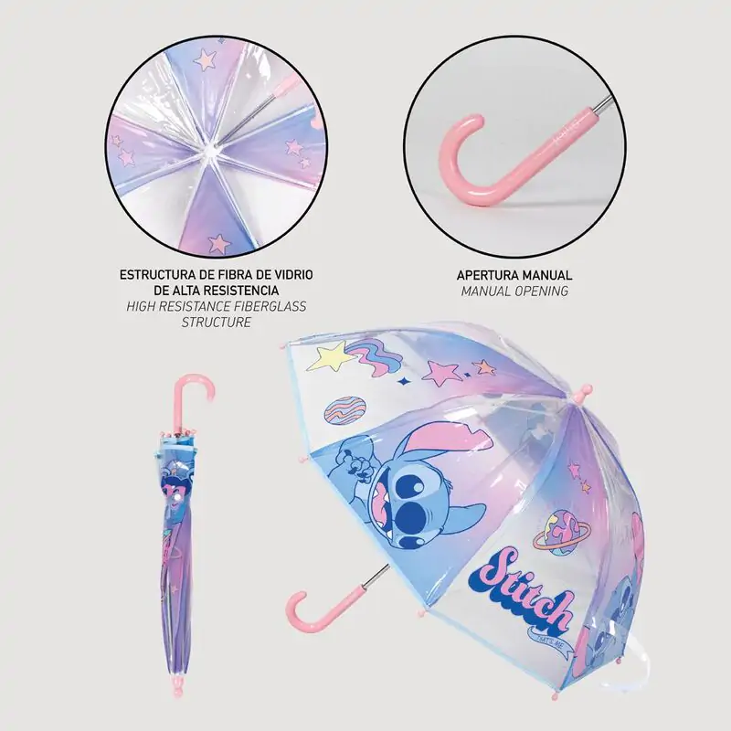 Disney Stitch ročni dežnik z mehurčki fotografija izdelka